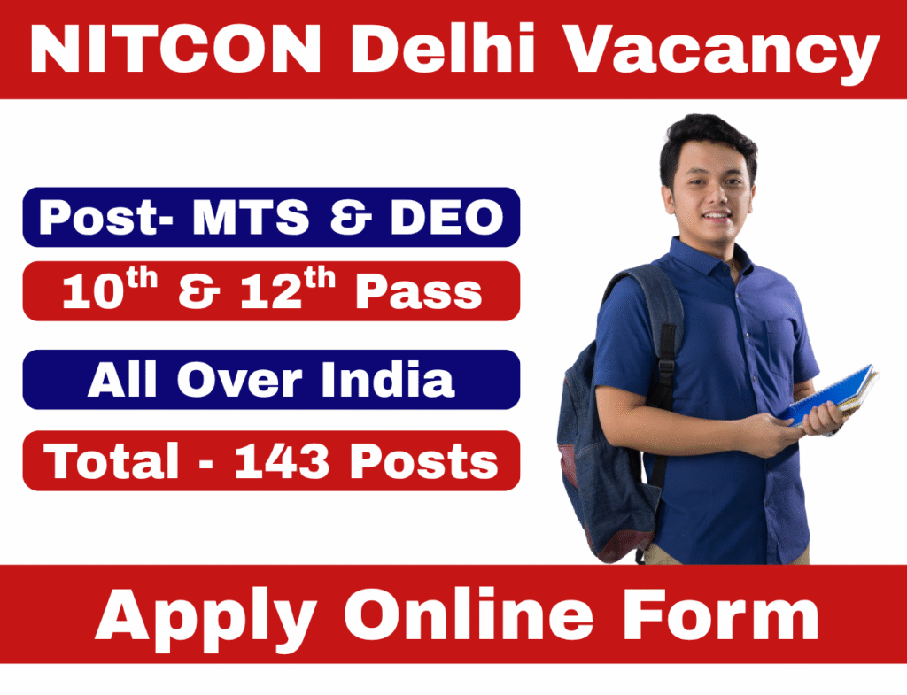 NITCON Limited Delhi Vacancy