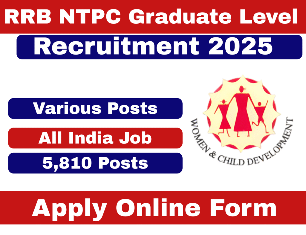 RRB NTPC Graduate Level Vacancy