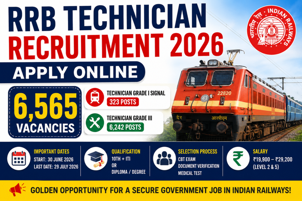 RRB Technician Recruitment